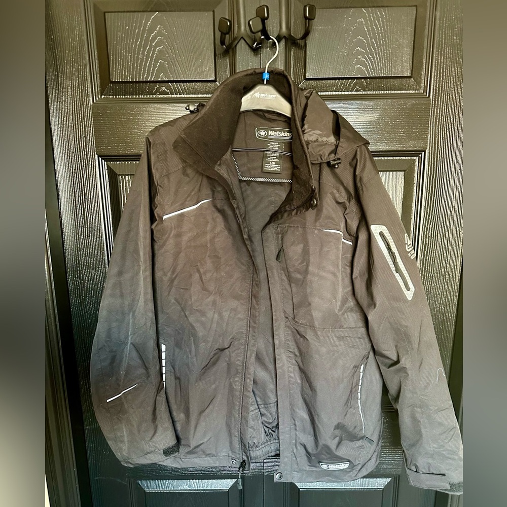 Costco Wetskins 2-Piece Rainsuit Waterproof Jacket + Pants — Size L — Rain Gear